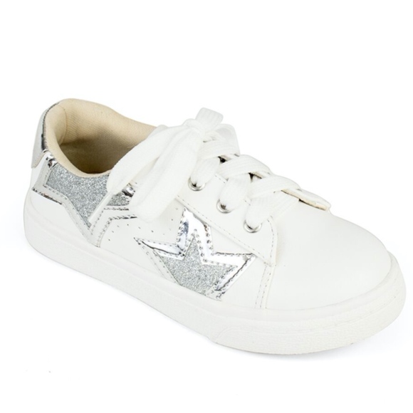 YOSI SAMRA Other - Miss Harper Silver Metallic Sneaker